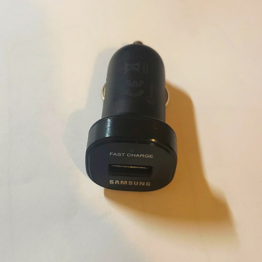 Car charger, Samsung, Black